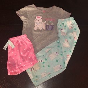 girls pajama set